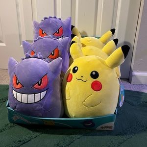NEW! 14 INCH GENGAR Pokemon Squishmallow 👾